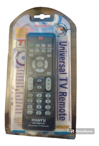 Control Remoto Universal Huayu Modelo Hr-998+id Para Tv