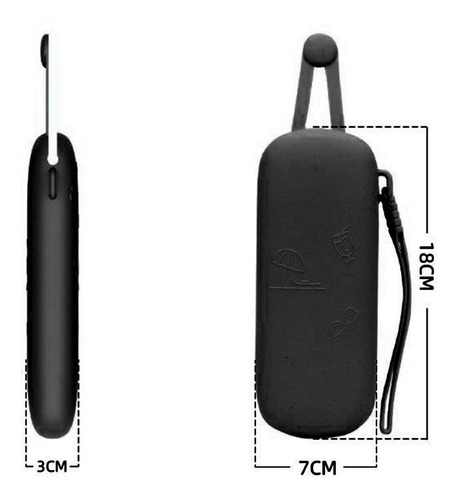 2 Bolsa Para Brochas De Maquillaje, Estuche Portátil De