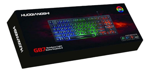 Teclado Mecanico Gamer Retroiluminado Rgb Antighosting