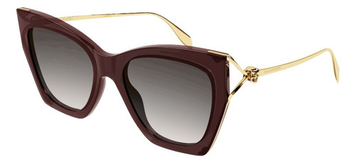 Lentes De Sol Alexander Mcqueen Cat Eye Am0375s Mujer