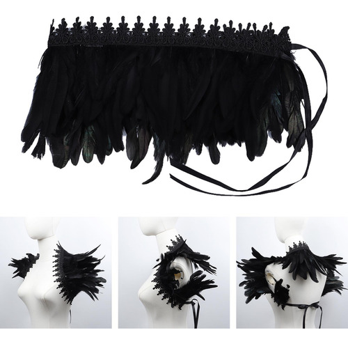 Chal De Plumas Para Fiesta De Carnaval, Halloween