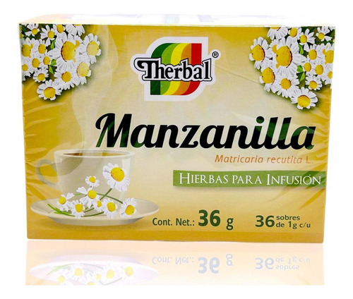Té Manzanilla 36 Sobres Therbal