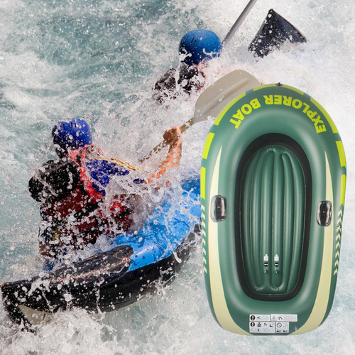Kayak Inflable Para Pesca En Bote, Barco Para 2 Personas
