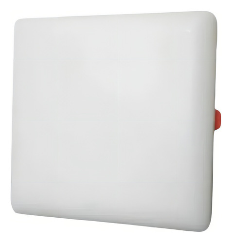 Painel Plafon Sobrepor Quadrado Frameless 24w Borda Infinita Cor Branco Temperatura de cor 6.5 K 127/220V