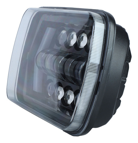 D Faro Led Rectangular De 7 Pulgadas De Alto Brillo