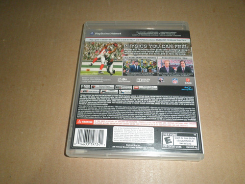 Madden 25 Y 13 Nfl Ps3 (Usado)