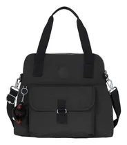 Comprar Kipling Pahneiro Fashion Bolsa Mano Negra Y Correa Ajustable