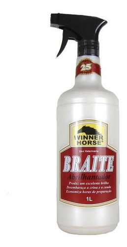 Abrilhantador Para Cavalo Braite 1 Litro