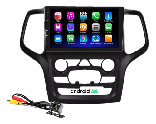 Estereo Android Carplay Jeep Grand Cherokee 14-17 Y Camara