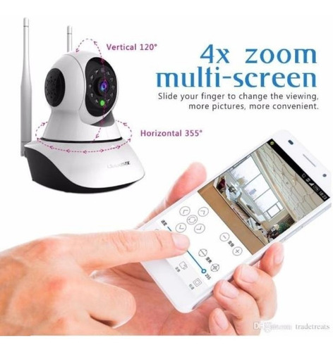 Camara Ip Wifi 360° Vision Nocturna Original