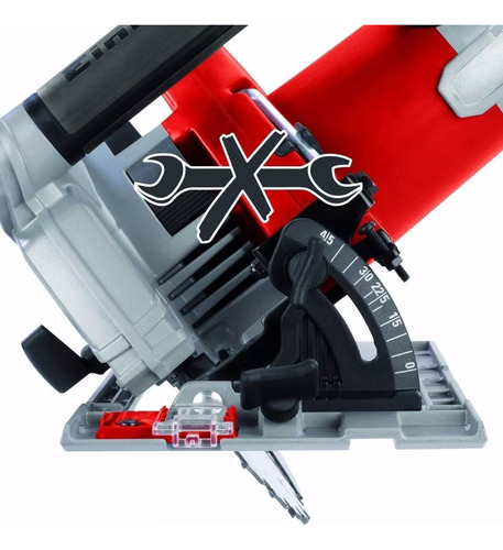 Imagen 3 de 9 de Sierra Circular Einhell Te-cs 190/1 190 Mm 1500w Mano Madera