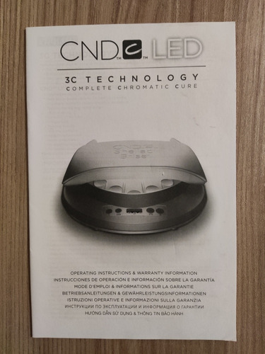 Lámpara Led Cnd Profesional (no Mas De 30 Usos)