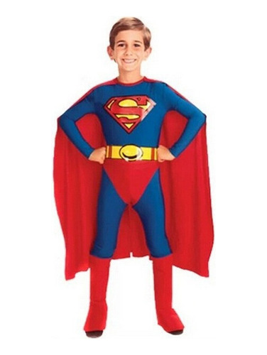 Niños Superhombre Disfraz Cosplay Halloween Fiesta Traje