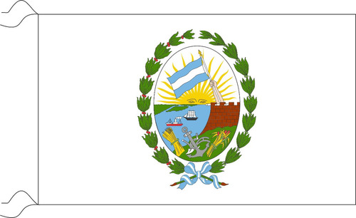 Bandera De La Ciudad De Rosario 90x150cm Oficial