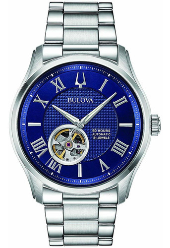 Reloj Automático Bulova Classic De Acero Inoxidable Para Hom