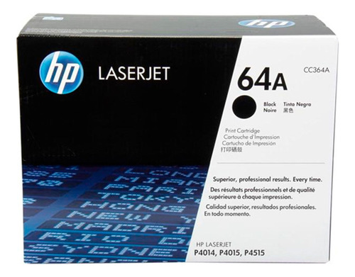 Toner Hp Cc364a (64a) L.j. P4014/4015/4515 10k