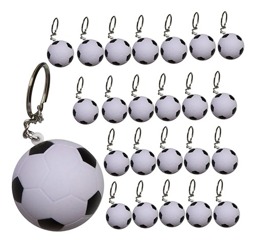 Laa Llaveros De Balón De Fútbol Antiestrés Apachurrables