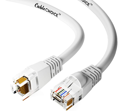 Cablechoice Cable Ethernet Cat6 (10 Pies - Blanco) Utp - Cab