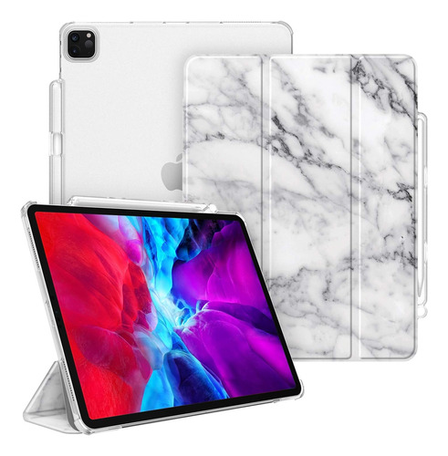 Casebot Slimshell Funda Para iPad Pro 12.9 De 4.ª Y 3.ª Con