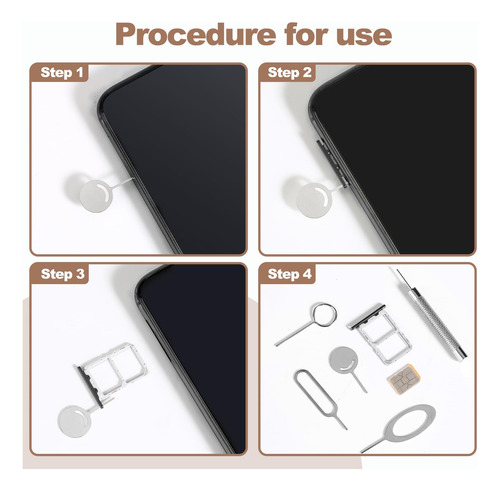 Extractor De Tarjeta Sim Herramienta Para Iphone Modelo 2023