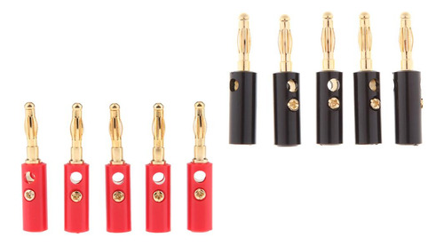 Enchufes Tipo Banana De 4 Mm De 4 Mm, Conectores De