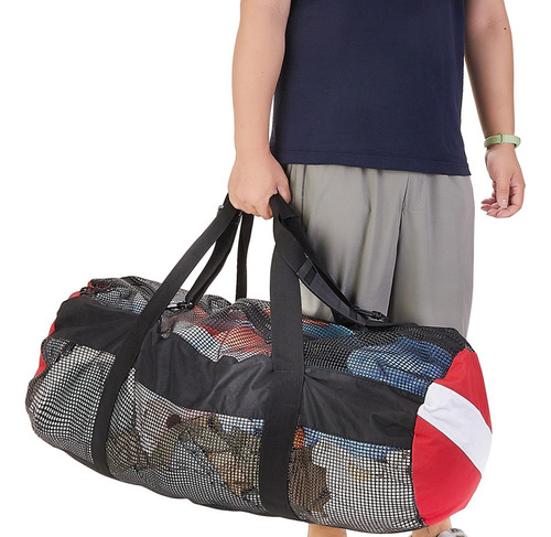 Bolsa De Lona Deportiva De Malla Bolsa De Malla De Redondo