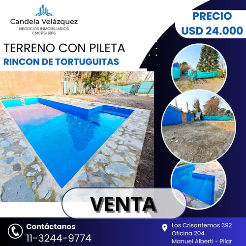 Terreno En Rincon De Tortuguitas Con Pileta