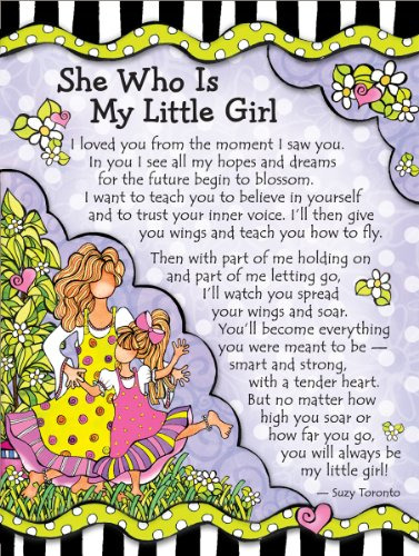 Caballete En Miniatura Con Imán: She Who Is My Little Girl