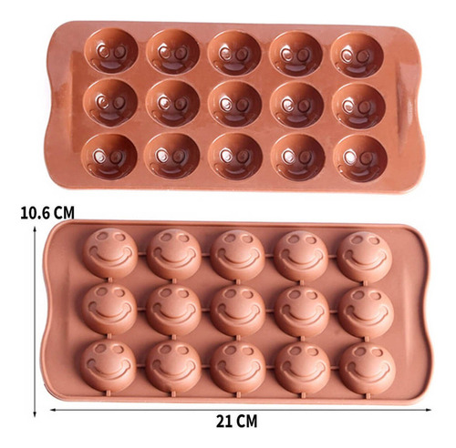 A A 7 Moldes Silicon Hornear Reposteria Pastel Chocolate