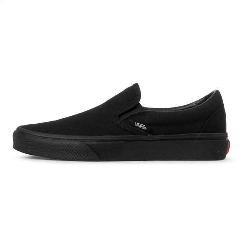 Tenis sin género Vans Classic Slip-On color black/black - adulto 7.5 US