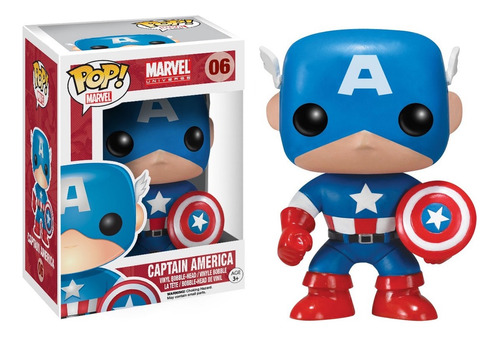 Funko Pop Captain America 06 - Marvel Universe