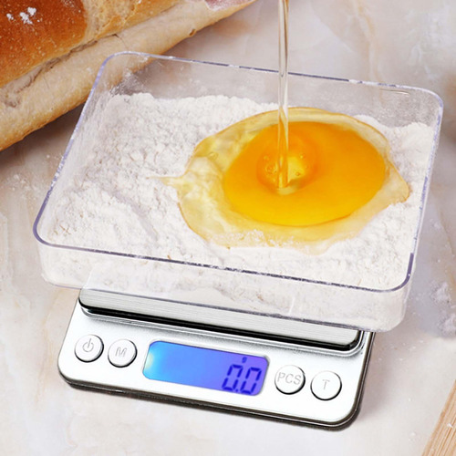 3 Báscula De Alimentos Báscula De Cocina Mini 3 Kilos