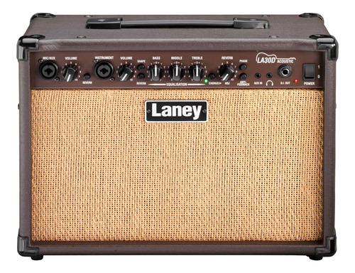 Laney La30d Amplificador Guitarra Acústica 30w + Micrófono.