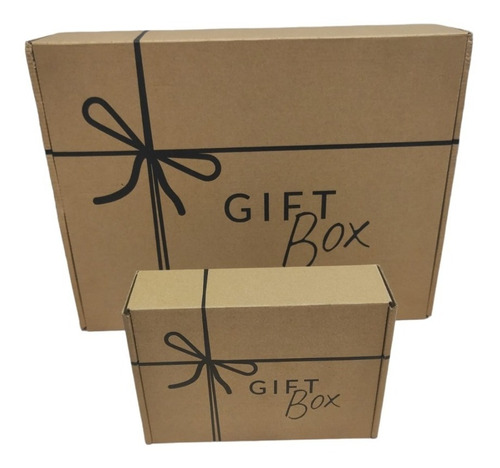 Caja Cartón Multiuso Autoarmable Gift Box 30x20x10 Cms 50 U