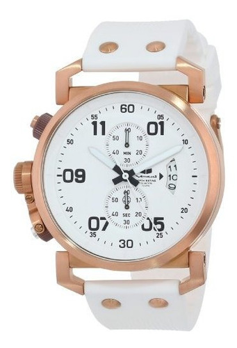 Vestal Hombres De Obcs006  Uss Observador  Reloj De Acero In