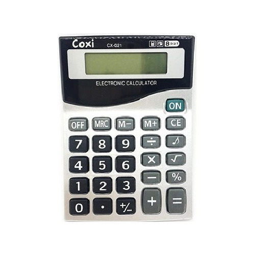 Calculadora Coxi Cx-021 8 Dígitos 11.1 X7.9 X2.3 Cm