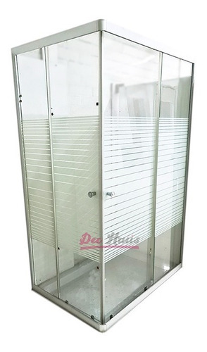 Shower Door Sin Receptaculo 110x70x180 Vidrio Templ/dechaus