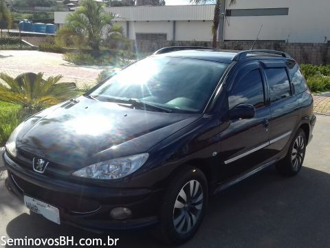 Imagem 3 de 3 de Peugeot 206 Sw 2008 1.6 16v Feline Flex Aut. 5p