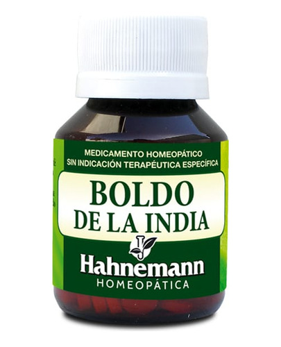Boldo De La India Hahnemann® X 90 Tabs | Adelgazante Natural