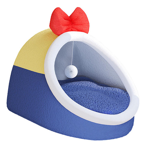 Cama De Gato, Cama Para Animais De Estimação, Azul S