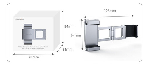Osmo Pocket/osmo Pocket 2 Soporte Para Teléfono Conjunto De