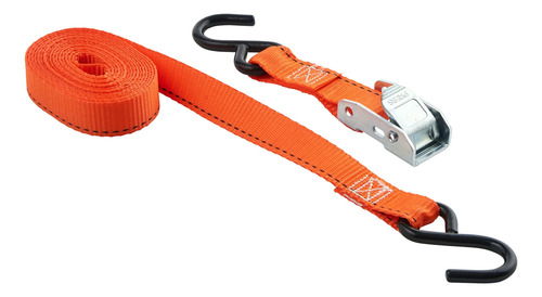 S-hook Cam Buckle Strap Tie Down 10 Pies Naranja