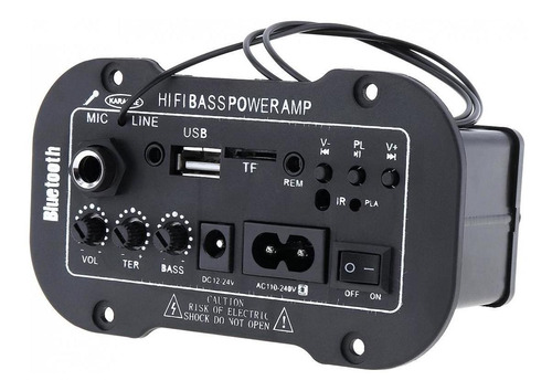 5 Pulgadas Hifi Bluetooth Amplificador De Potencia De Audio