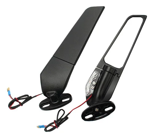 N Espejo Retrovisor Lateral Con Luz Para Suzuki Gsxr 600