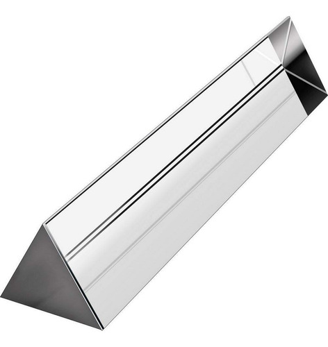 Prisma Triangular De Cristal Optico, 6.0 In, Arcoiris Para