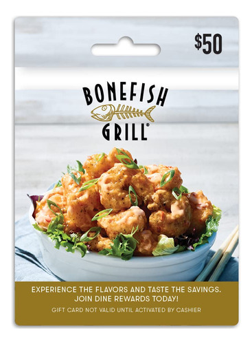 Bloomin' Brands Bonefish Grill Restaurante $50