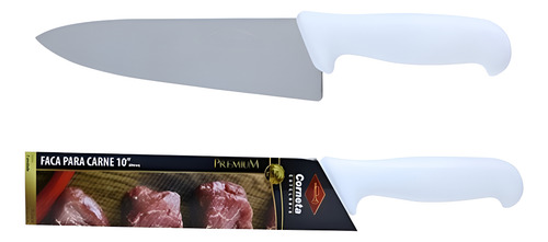 Faca Carne Refile De Mesa Profissional 10 Premium Corneta