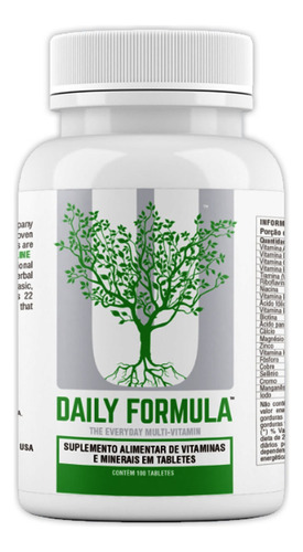 Daily Formula 100 Tabletes - Universal - Multivitamínico