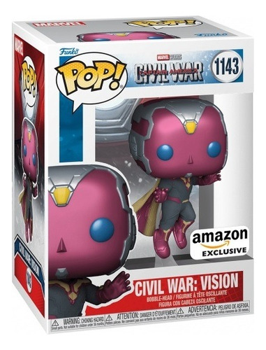 Funko Pop! Marvel - Civil War: Vision (amazon Exclusive)