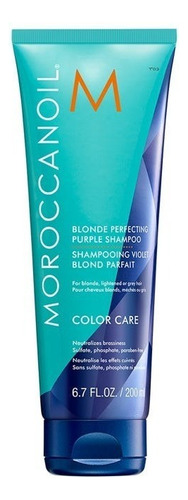 Moroccanoil Shampoo Violeta Blond Perfecting, Rubios Y Canas